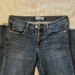 Banana republic cropped flare jeans